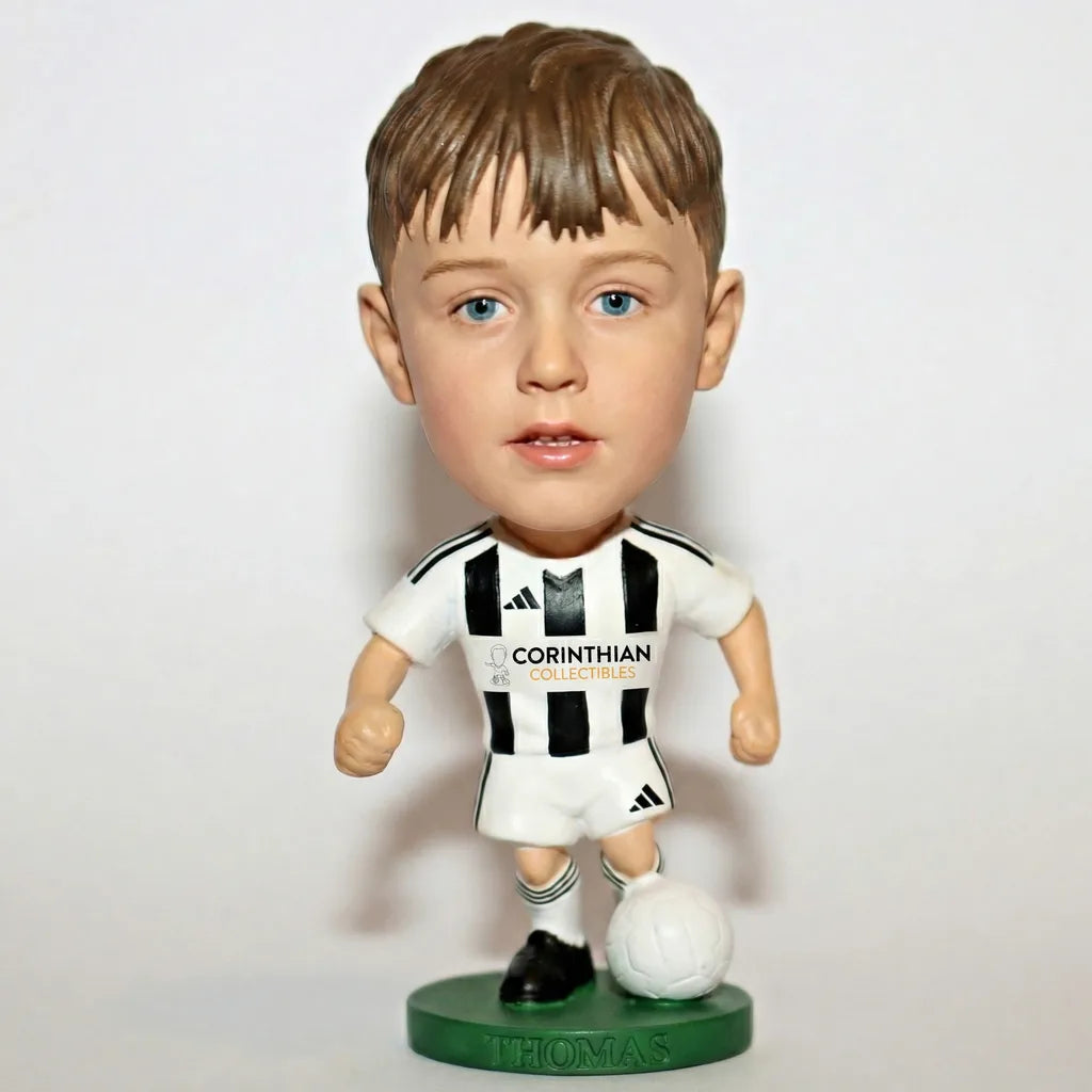 Custom Big-Head Sports Figure Portrait (Digital Image Only) – Personalised Caricature for Football, Darts, Dance & More