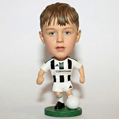 Custom Big-Head Sports Figure Portrait (Digital Image Only) – Personalised Caricature for Football, Darts, Dance & More