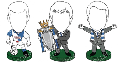 Three Men. One Dream. Blackburn inspired Shaker Pint Glass