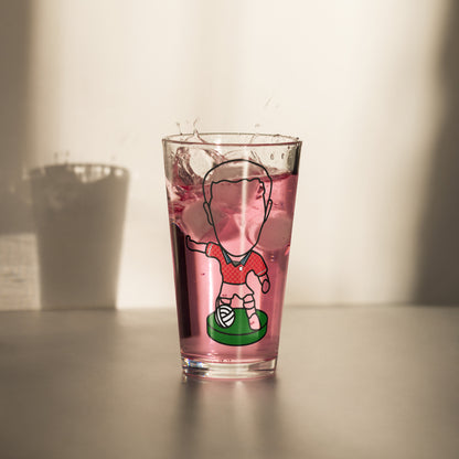 England Red Away 1990 Inspired Shaker Pint Glass