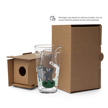 Three Men. One Dream. Blackburn inspired Shaker Pint Glass