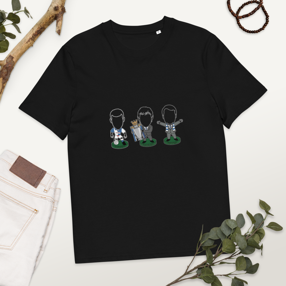 Three Men. One Dream. Blackburn inspired T-Shirt - Unisex Organic Cotton T-Shirt | Stanley/Stella STTU169