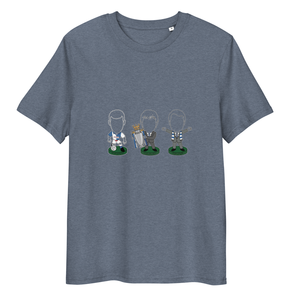 Three Men. One Dream. Blackburn inspired T-Shirt - Unisex Organic Cotton T-Shirt | Stanley/Stella STTU169