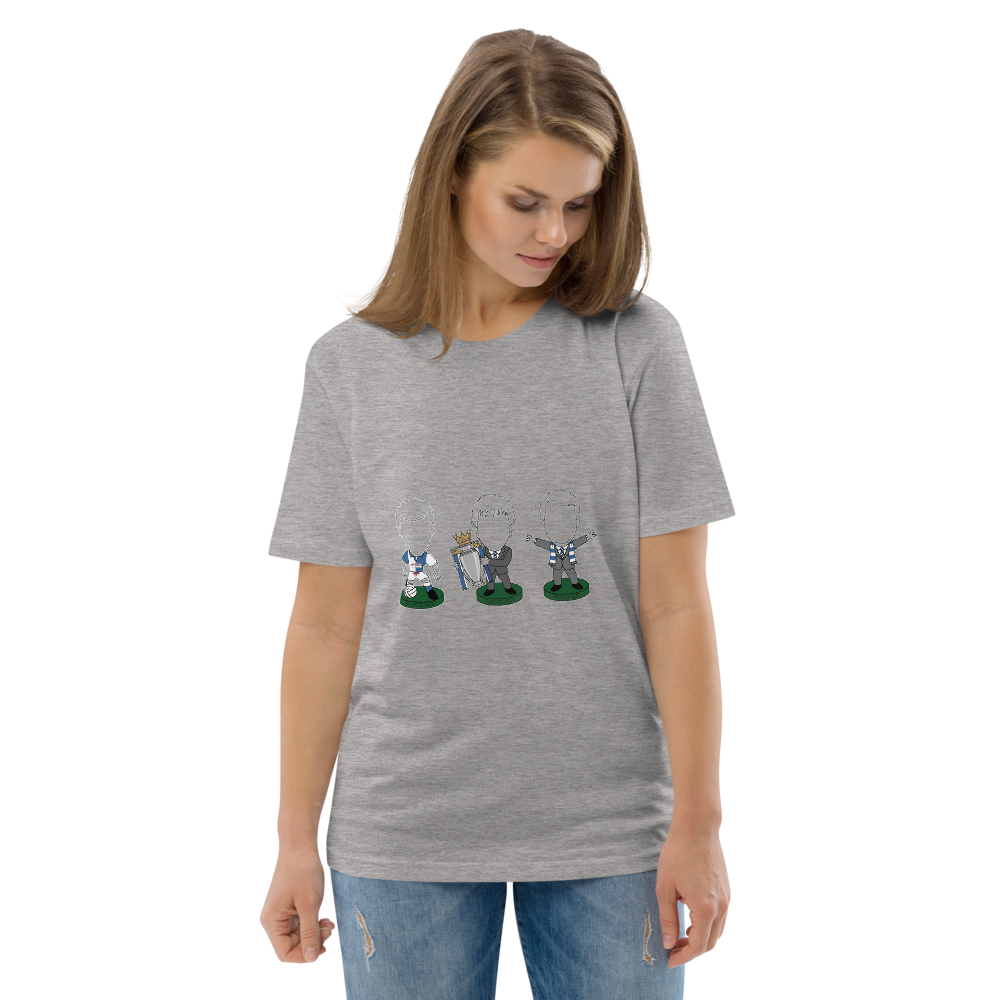 Three Men. One Dream. Blackburn inspired T-Shirt - Unisex Organic Cotton T-Shirt | Stanley/Stella STTU169