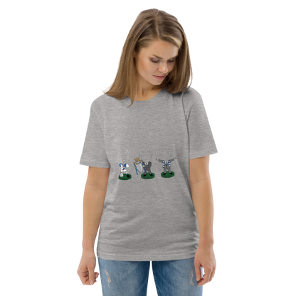 Three Men. One Dream. Blackburn inspired T-Shirt - Unisex Organic Cotton T-Shirt | Stanley/Stella STTU169