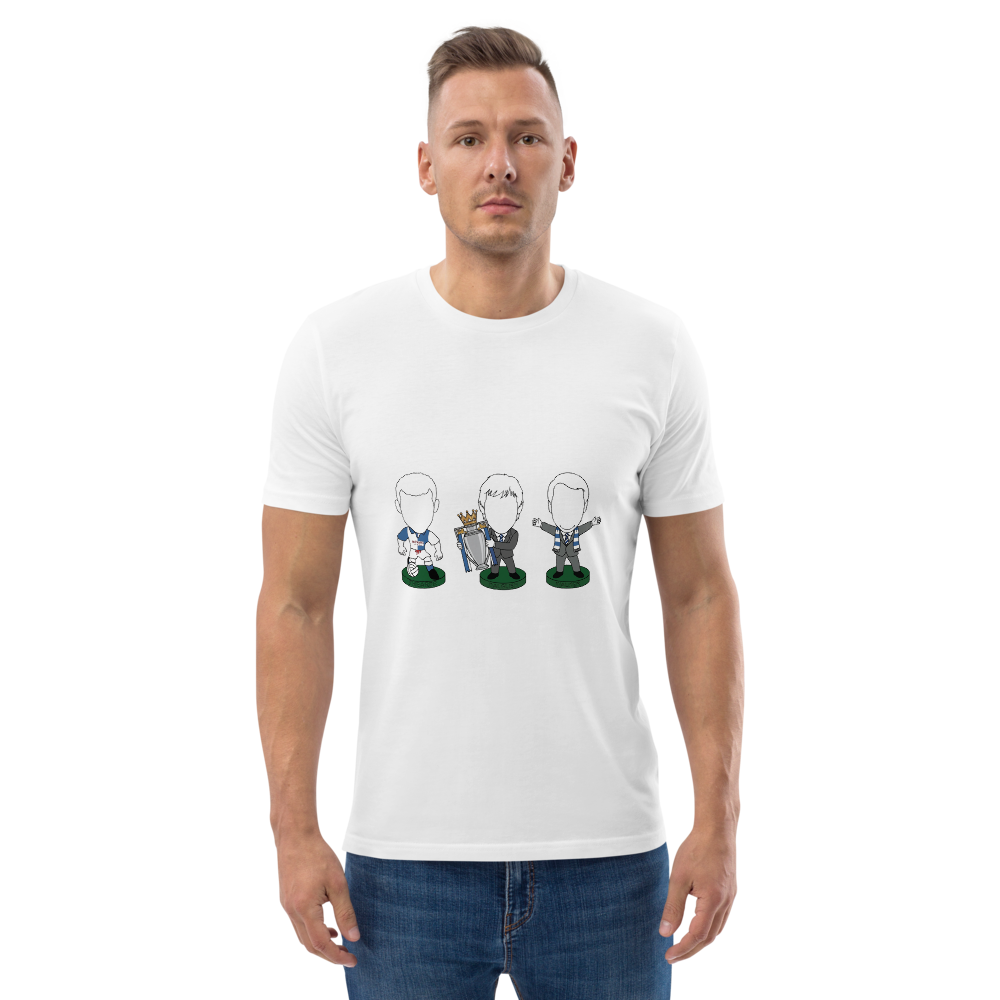 Three Men. One Dream. Blackburn inspired T-Shirt - Unisex Organic Cotton T-Shirt | Stanley/Stella STTU169