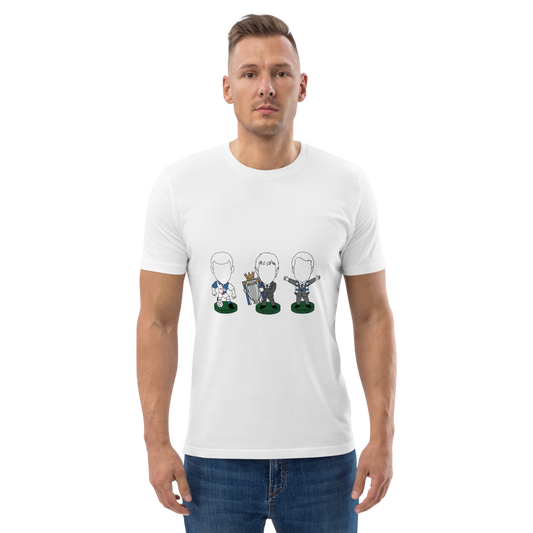 Three Men. One Dream. Blackburn inspired T-Shirt - Unisex Organic Cotton T-Shirt | Stanley/Stella STTU169
