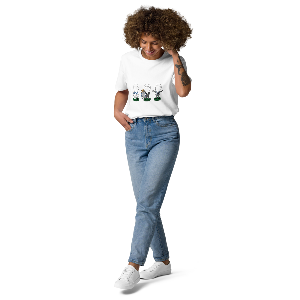Three Men. One Dream. Blackburn inspired T-Shirt - Unisex Organic Cotton T-Shirt | Stanley/Stella STTU169