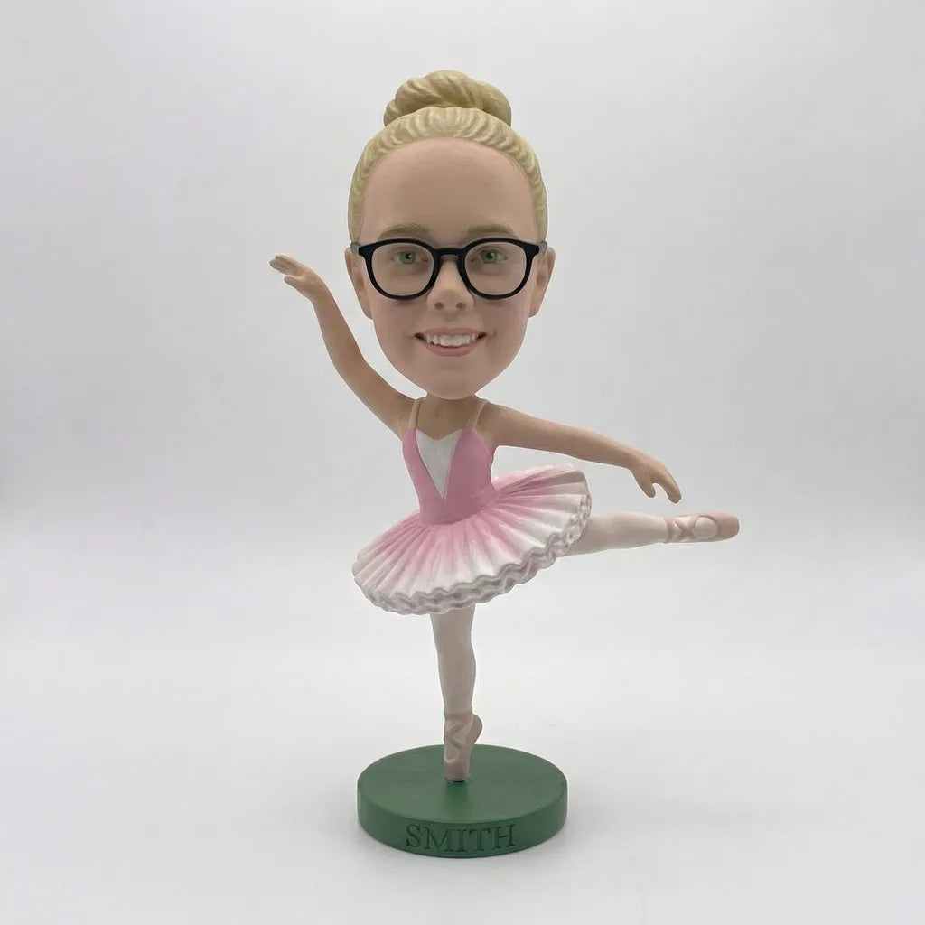 Custom Big-Head Sports Figure Portrait (Digital Image Only) – Personalised Caricature for Football, Darts, Dance & More